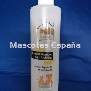 PSH HOME Repelent Shampoo With Andiroba (Champú Repelente con Andiroba) 500ml - Imagen 1
